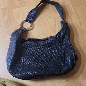 Jill Stuart Black Quilted Women's Bag
